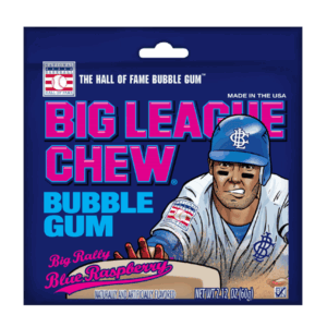 Ford Gum Big League Chew Bubble Gum Big Rally Blue Raspberry 12