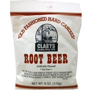 Claeys Hard Candies Root Beer 24x6oz