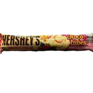 Hershey (Sabor Frutas Vermelhas) Choco Tubes Red Fruit Brazilian 15x25g