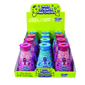 Kidsmania Mad Science Mini Chews 12x2.82