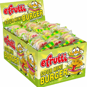 E-Frutti Gummi Sour Burger 60