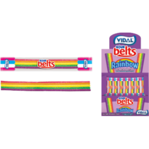 Vidal Sour Wrapped Rainbow Belts 150