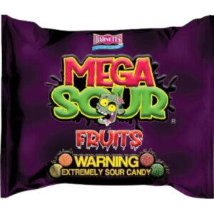 Barnetts Mega Sour Fruits British 12x104g