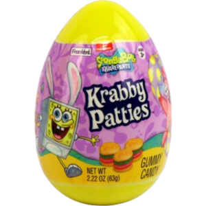 Frankford Spongebob Krabby Patty Giant Egg 6x2.22oz