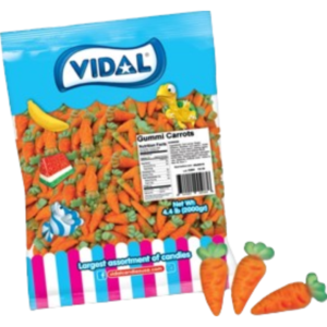 Vidal Bulk Gummi Carrots 4.4lb