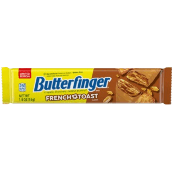 Nestle Butterfinger Limited Eddition French Toast Single Size 18x1.9oz