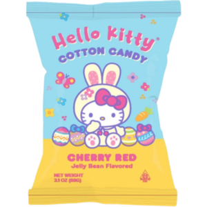 Taste Of Nature Hello Kitty Easter Jelly Bean Cotton Candy 12x3.1oz