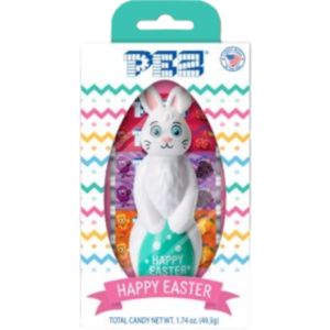 PEZ Easter Bunny Gift Box Peg Bag 12x1.74oz