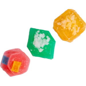 Silky Gem Crystal Three Pieces Signature Box Passion Fruit, Watermelon, Kiwi-Lychee  (Best Before June 02 2026)