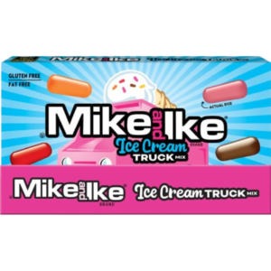 Just Born Mike And Ike LTD Ice Cream Truck Mix Theater Box 12x4.25oz