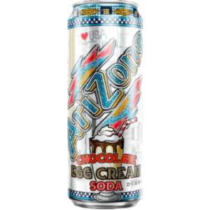 Arizona Tea Can Chocolate Egg Cream Soda 24x22oz