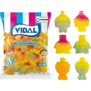Vidal Bulk Gummy Robots 1.2Kg
