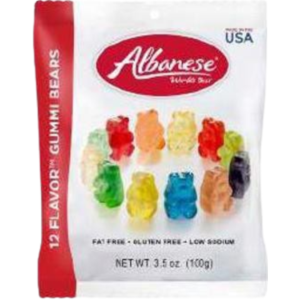 Albanese Peg Bag 12 Flavor Gummi Bears 12x3.5oz