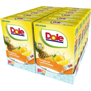 Dole Single To Go Zero Sugar Tropical Lemonade Six Pack 12