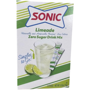 Sonic Single To Go Limeade Zero Sugar 12x6