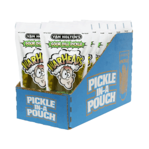 Van Holten's Warheads Sour Dill Large Pickle In A Pouch 12