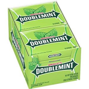 Wrigley Doublemint Slim Pack 10
