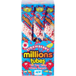 Millions Strawberry Tube British 12