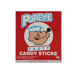 Popeye Candy Sticks 48