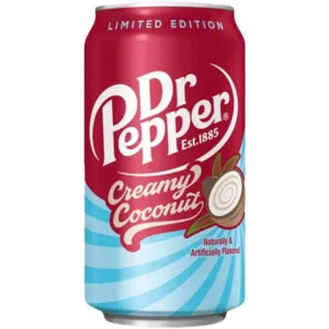 Dr. Pepper Limited Edition Creamy Coconut 12x355ml (Best Before January 03 2027)