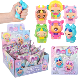 RIN Blind Bag Squish Doll Collection 4" 12