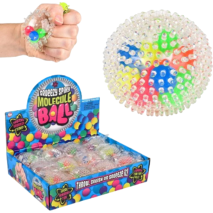 RIN Squeezy Spiky Molecule Ball 2.4" 12