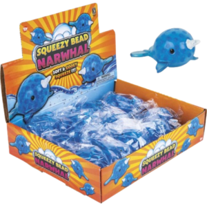 RIN Squeezy Bead Narwhal 3.33"12