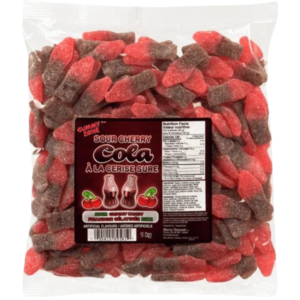 Gummy Zone Sour Cherry Cola Bottles 1kg