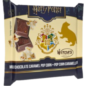 Harry Potter Milk Chocolate Bar w/Caramelized Popcorn 24x1.41oz
