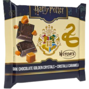 Harry Potter Dark Chocolate Bar w/Caramel Crystals 24x1.41oz