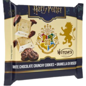 Harry Potter White Chocolate Bar w/Crunchy Cookies 24x1.41oz