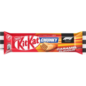 Nestle KitKat F1 Chunky Caramel Flavour Milk Chocolate Bar British 24x40g