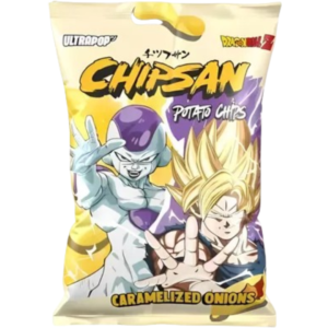 Ultrapop Chipsan Caramelized Onion Dragon Ball Z 10x110g