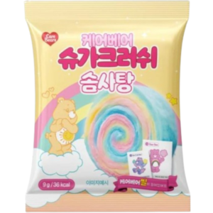 Care Bears Sugar Crush Peg Bag 10x9g