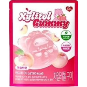 Care Bears Sugar Free Gummy Peach Peg Bag 8x35g