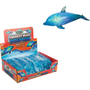 RIN Light-Up Squeezy Bead Dolphin 7 5" 12