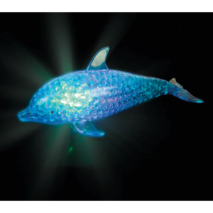 RIN Light-Up Squeezy Bead Dolphin 7 5" 12
