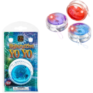 RIN Light-Up Hyperactive Yoyo 2.25" 12