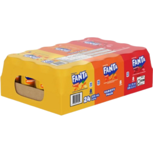 Fanta Pineapple, Strawberry, Orange Variety Pack 24x355ml
