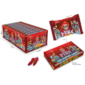 Dr. Fire Chili Pepper Gummies - Theatre Box 12x80g
