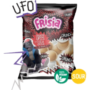 Frisia Crunchy UFOs Cola Flavour Bag British 12x36g