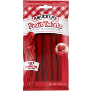 Frankford Smucker's Fruit Twist Strawberry Peg Bag 12x5oz