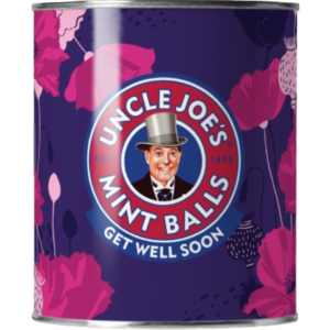Uncle Joe's Mint Balls Get Well Tin British 6x120g