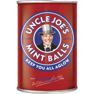 Uncle Joe's Mint Balls Tin British 12x120g