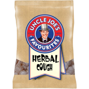 Uncle Joe's Herbal Cough Peg Bag British 12x120g