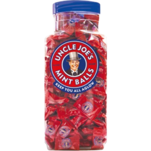 Uncle Joe's Mint Balls Jar British 1.4Kg