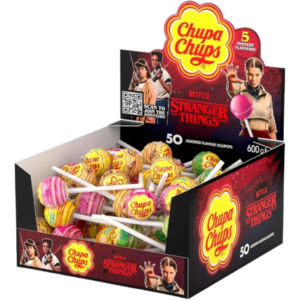 Chupa Chupa Stranger Things Box British 50x10g