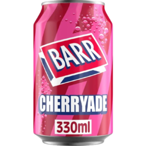Barr Cherryade Soda British 24x330ml