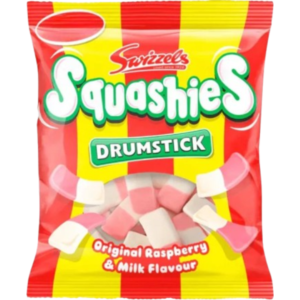 Swizzels Squashies Original Price Marked British Peg Bag 12x120g