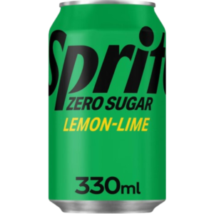 Sprite Zero Lemon Lime British 24x330ml
